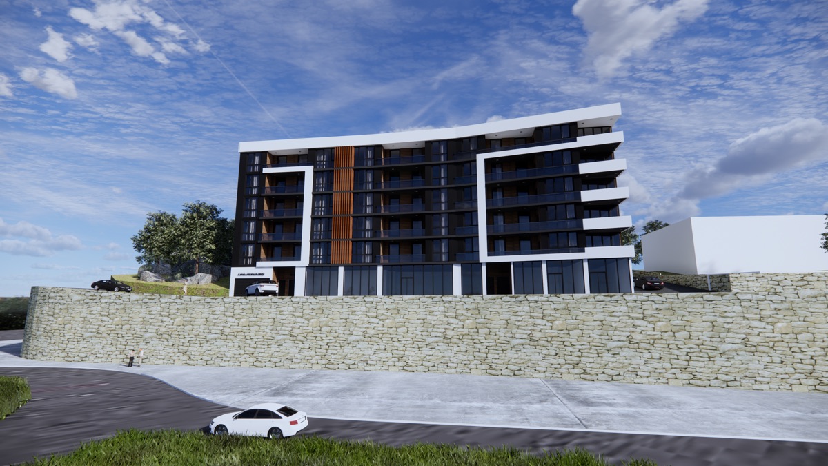 A Paşaoğlu İnşaat living project with contemporary architecture.